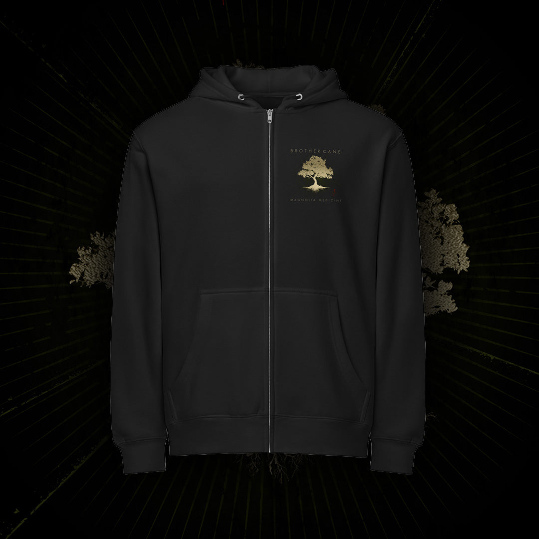 LANA愛用！B EMBLEM PILE ZIP HOODIE Magnolia Medicine - zip hoodie – Brother Cane