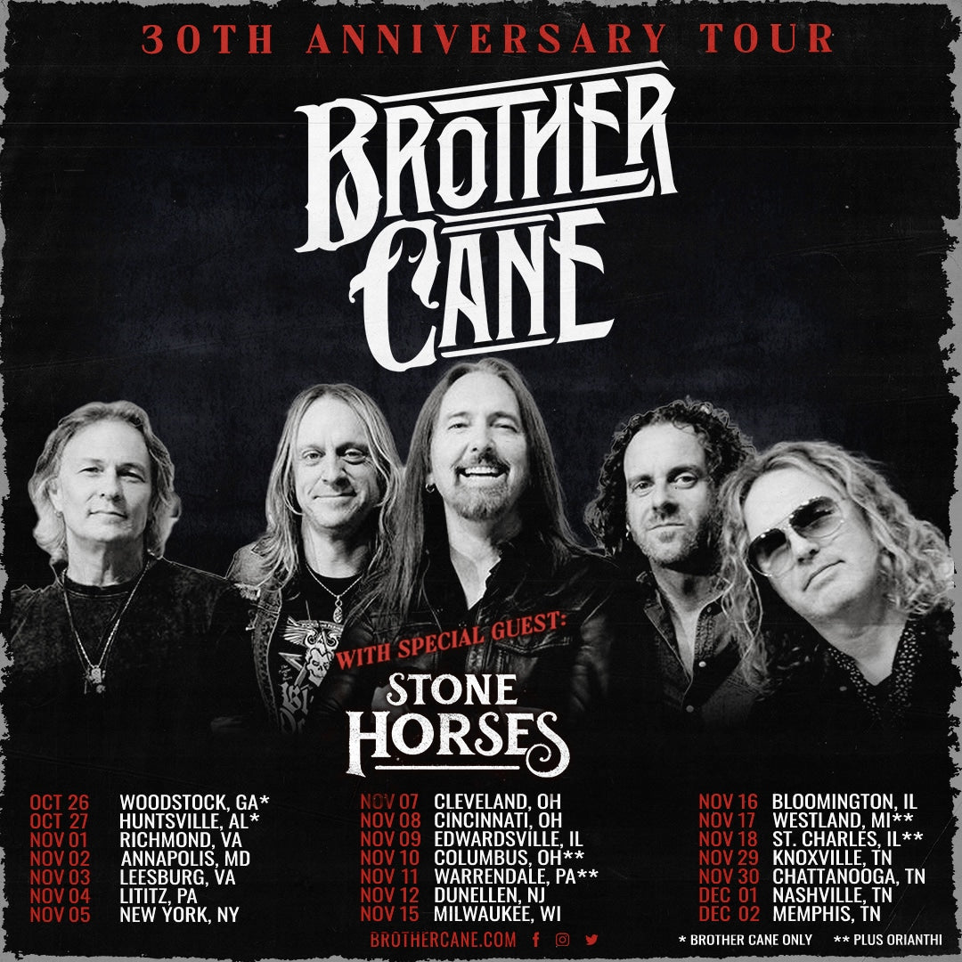 Brother Cane 30th Anniversary Tour Dates Announced!