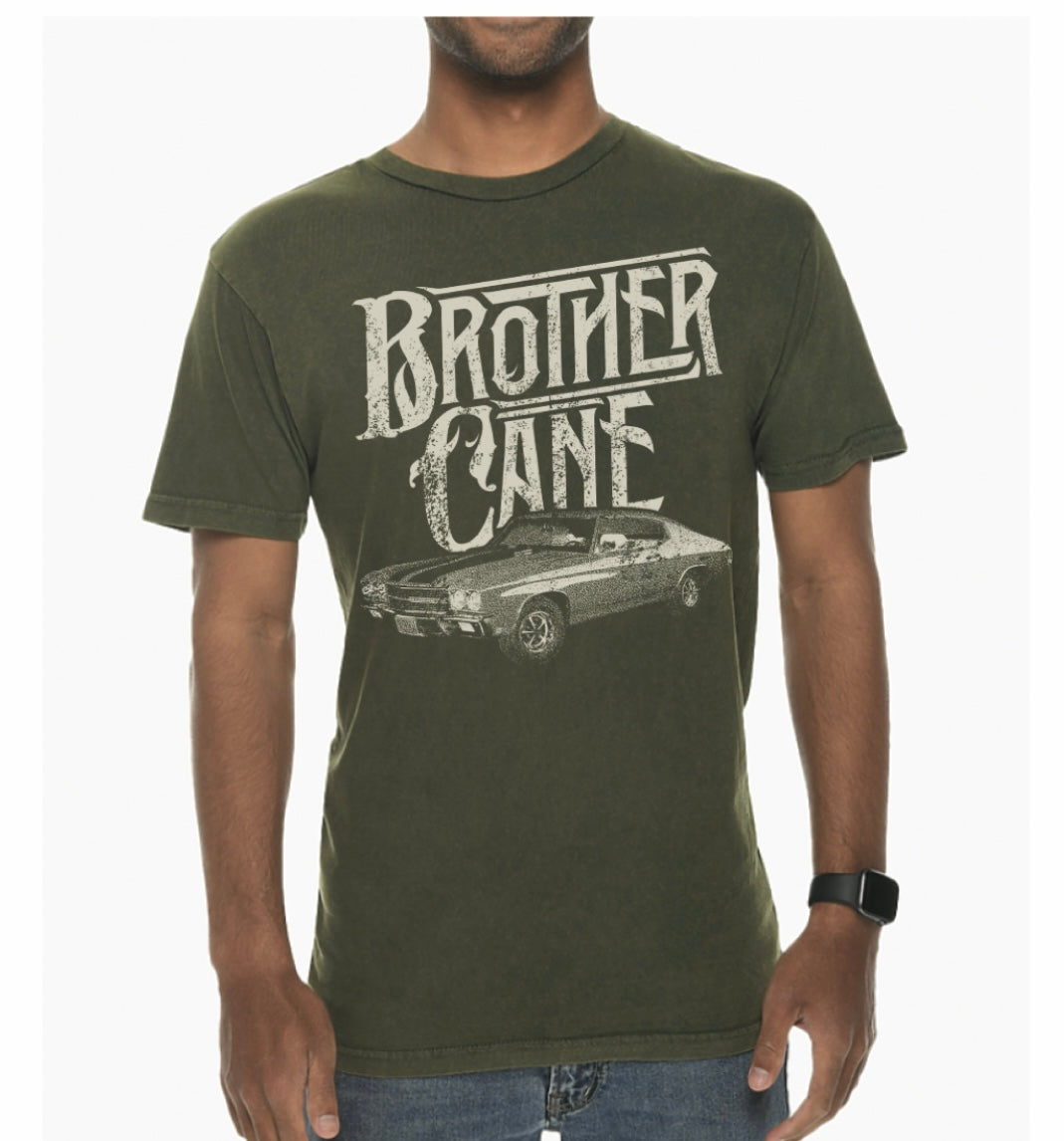 Shirt - Brother Cane Chevelle SS 454(Forest Green)